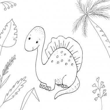 Stilize dinozor Geç Kretase dönemi orta