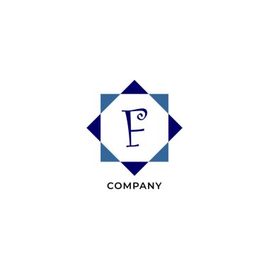 F Harfi Alfabetik Logo Tasarım Şablonu, Geliştirme şirketi Lo