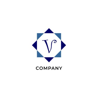V Harfi Alfabetik Logo Tasarım Şablonu, Geliştirme şirketi Lo