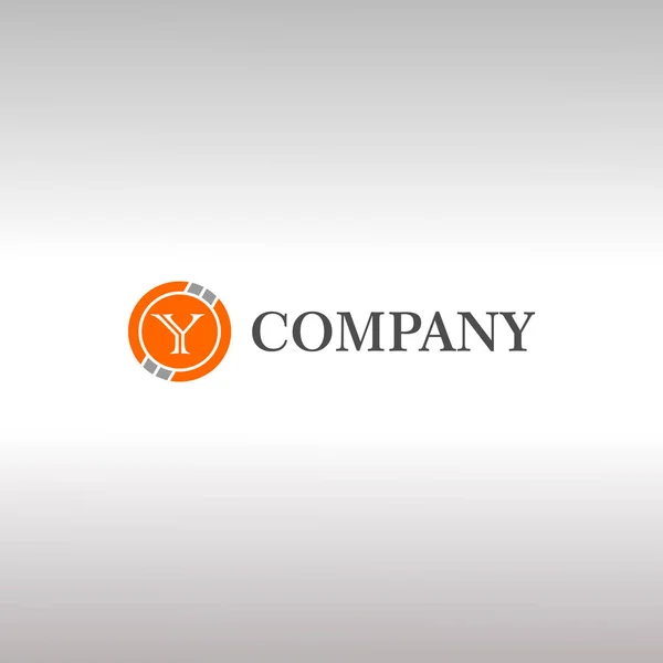 Bokstav Y Alfabetisk logotyp Design Mall, Crypto Curency Logo Co — Stock vektor