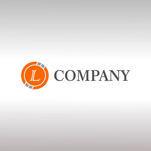 Wzór alfabetycznego logo litery L, Crypto Curency Logo Co — Wektor stockowy