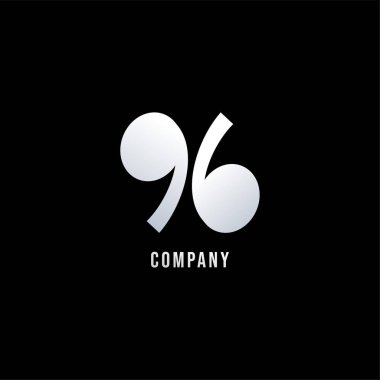 Küçük harf gb alfabe logo tasarım şablonu siyah arkaplanda izole edildi. Beyaz Çekim Kulaklık simgesi 96 Sayı ve Tırnak işareti gibi resimli. Resimli Monogram logosu