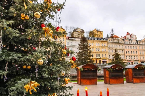 Karlovy Vary Christmas Market Location 2022 Tinsel Town Pictures, Tinsel Town Stock Photos & Images | Depositphotos®