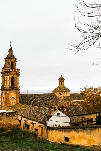Vista de la iglesia y la ciudad de Osuna. Andalucía España — Foto de Stock