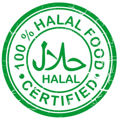 Helal pul tasarımı, Halal sertifika vektörü
