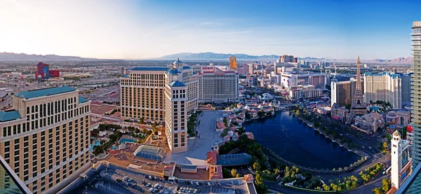 Las Vegas Nevada 2018 Vista Panoramica Sulla Las Vegas Strip — Foto Stock