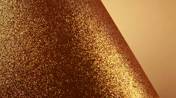 Złota betonowa faktura świąteczna z iskrami — Zdjęcie stockowe