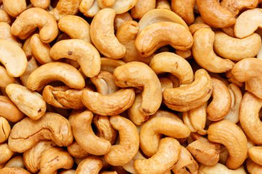 arka plan için kavrulmuş kaju fıstığı