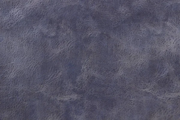 Mörk blå läder texture och bakgrund — Stockfoto
