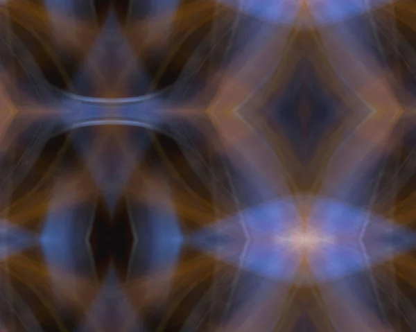 カラフルなライト絵画万華鏡のパターン — ストック写真