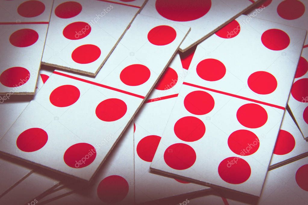 A set of Domino playing card picture