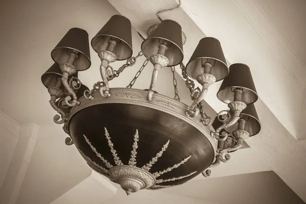 Antique Old Vintage Ceiling Light — Stock Photo, Image