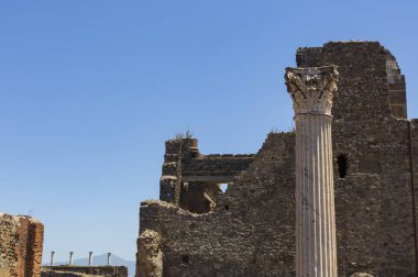Pompeii, modern Napoli yakınlarında antik bir Roma şehri.