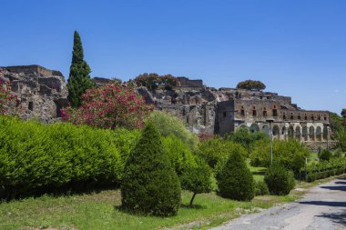 Pompeii, modern Napoli yakınlarında antik bir Roma şehri.