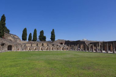 Pompeii, modern Napoli yakınlarında antik bir Roma şehri.