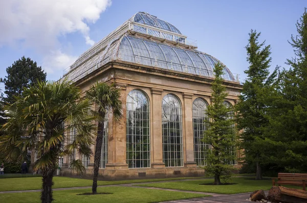 Palm House Royal Botanic Garden Edinburgh Een Wetenschappelijk Centrum Voor — Stockfoto