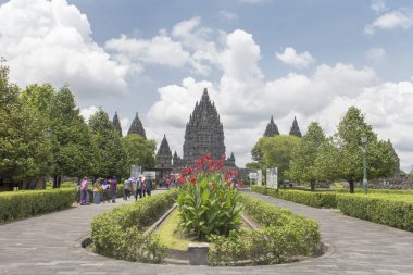 Prambanan gelen turist 