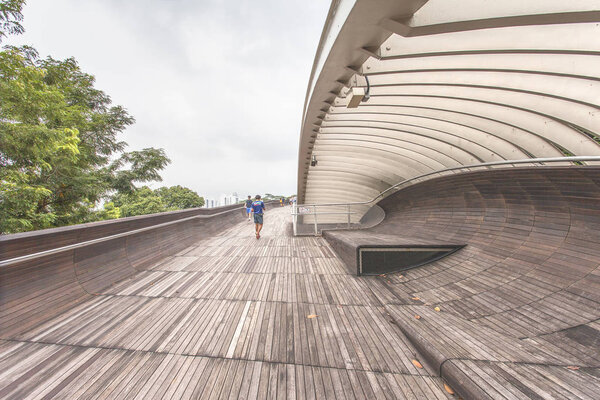 Singapore Henderson wave bridge at Moun