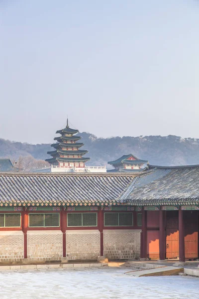 Palacio Gyeongbokgung, famoso —  Fotos de Stock