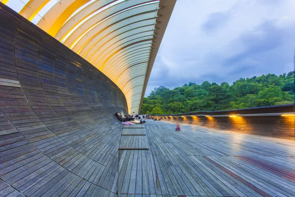  Singapur Henderson dalga Köprüsü'nde yarış