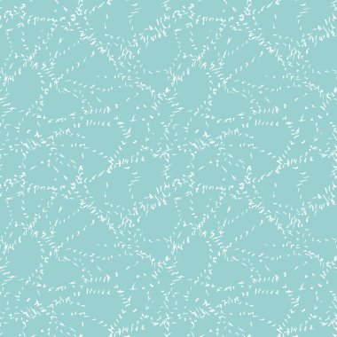 abstract white and aqua blue water texture seamless vector pattern