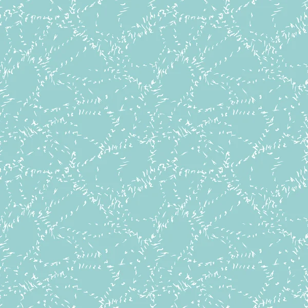 Abstract white and aqua blue water texture seamless vector pattern — Stockvektor