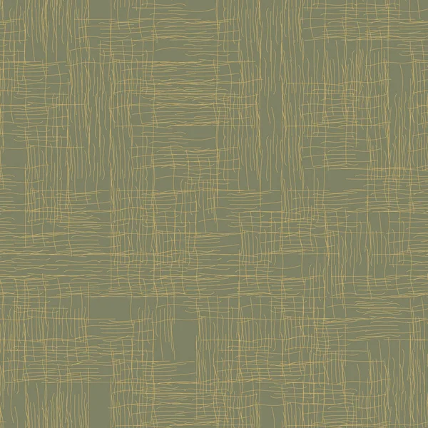 Холст зеленого цвета с бесшовным векторным рисунком — стоковый вектор