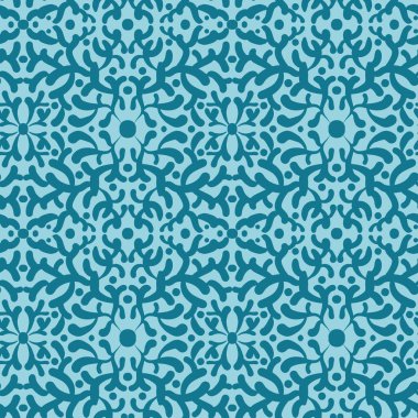 Zarif damaske süslemesi kusursuz vektör deseni