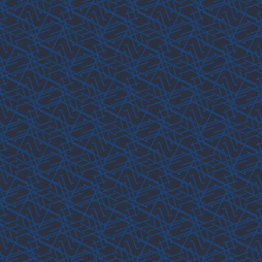 Koyu lacivert soyut dikişsiz vektör deseni