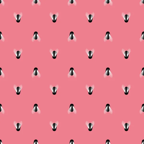 Fly polka dots seamless vetor pattern — Stock Vector
