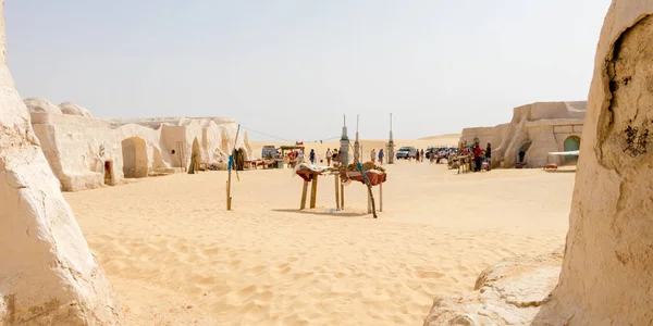 Business at the old Star Wars set near Naftah, Tunisia, Africa — Stockfoto