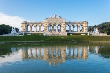 Vienna, Austria - September 3, 2019: Sch��nbrunn Palace Garden Gloriette - Vienna, Austria clipart
