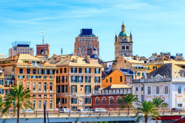 İtalya Ceneviz 'in tarihi ortaçağ merkezi.