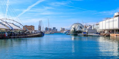 Biyosferli Ceneviz Limanı, GENOA, İtalya - 9 Mart 2019