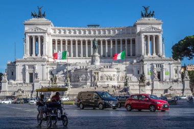 Vatanın sunağı - Altare della Patria Rome, İtalya - 2 Temmuz 2017