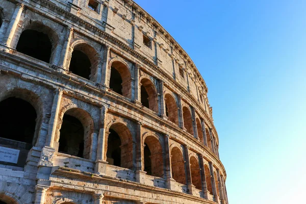Colisée Rome Italie Par Une Journée Ensoleillée — Photo