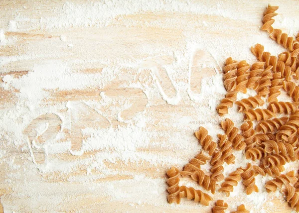 spiral şeklinde pasta