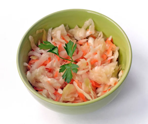 Salad dari sauerkraut — Stok Foto