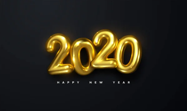 Happy New 2020 Year. — Stock Vector