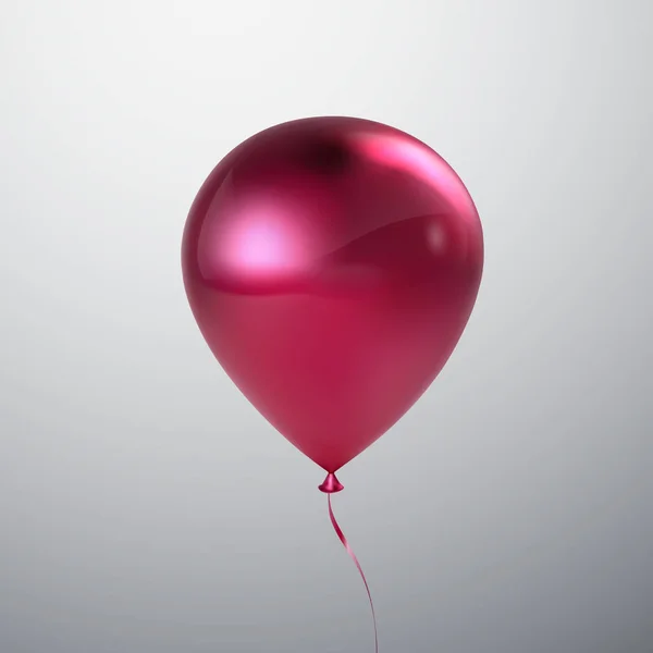 Realistische glanzende ballon — Stockvector