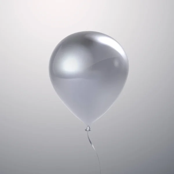Realistic glossy balloon — Stock Vector