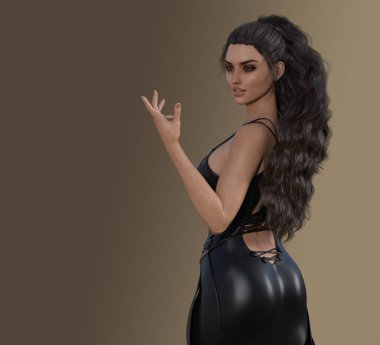 3 boyutlu hisse senedi. 4000x4000 boyut.