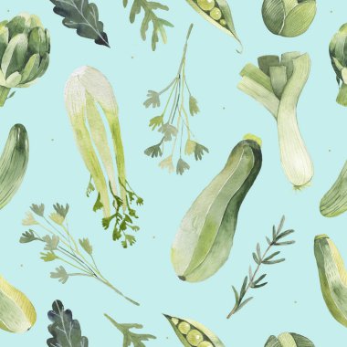 Sebze. Sebzeler pürüzsüz arka plan. Resim illüstrasyonu