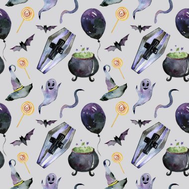 Cadılar bayramınız kutlu olsun. ikram, düz, lolipop,