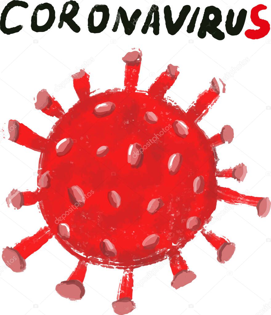 Contagious coronavirus outbreak. Coronavirus in China. infection coronavirus 2019-nCoV .