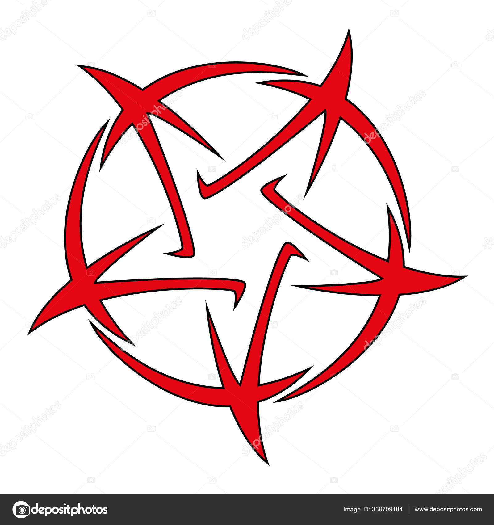 Pentagram tattoo by Airin-Wolf on DeviantArt