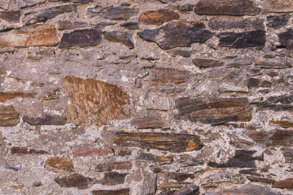 Old Stone Wall Close View Texture — Stock Photo, Image