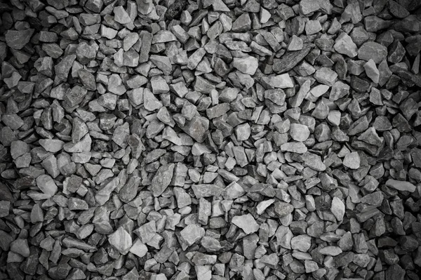 The texture of fine stone gravel — Stock Photo, Image
