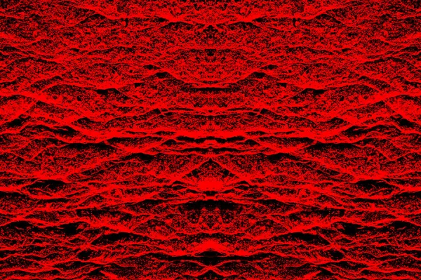Modèle abstrait sur fond rouge — Photo