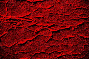 Kırmızı arkaplanda soyut desen